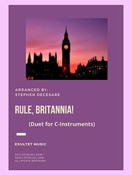 Rule, Britannia!: Duet for C-Instruments P.O.D. cover Thumbnail